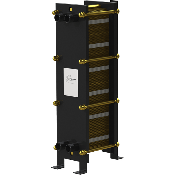 Пластинчатый разборный теплообменник Nord E – фото внешнего вида