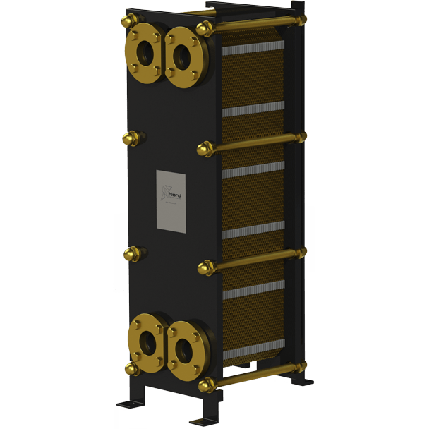 Пластинчатый разборный теплообменник Nord FT – фото внешнего вида