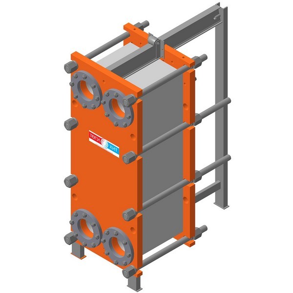 Пластинчатый разборный теплообменник Теплохит ТИ 51 (ДУ 150) – фото внешнего вида